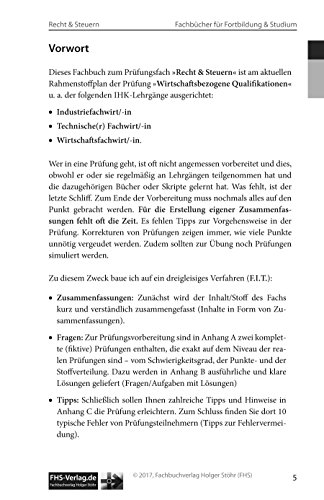 F.I.T. zur IHK-Prüfung in Recht & Steuern: Wirtschaftsbezogene Qualifikationen für Industriefachwirte, Technische Fachwirte und Wirtschaftsfachwirte (Fachbücher für Fortbildung & Studium) - 7