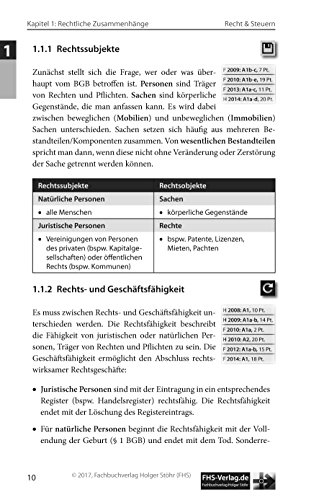 F.I.T. zur IHK-Prüfung in Recht & Steuern: Wirtschaftsbezogene Qualifikationen für Industriefachwirte, Technische Fachwirte und Wirtschaftsfachwirte (Fachbücher für Fortbildung & Studium) - 10